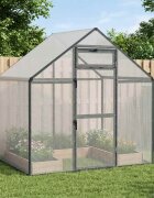 vidaXL Клетка за птици Антрацит 1815 x 112 x 1735 см