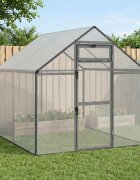 vidaXL Клетка за птици Антрацит 1815 x 221 x 1735 см