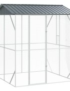 vidaXL Клетка за птици Антрацит 215 x 208 x 247 см