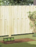 vidaXL Клетка за заек Сребристо 200 x 100 x 210 см Поцинкована стомана