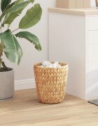 vidaXL Кофи за хартия 2 бр. Воден хиацинт 26 x 26 x 29 см Натурално