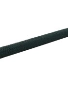 vidaXL Кокошкарска мрежа с PVC покритие 25x15 м зелена