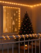 vidaXL Коледен LED светлинен маркуч 240 LED светодиода Жълто 10 m