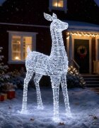 vidaXL Коледен светещ елен с LED LOVIISA 900 LED светодиода