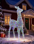 vidaXL Коледен светещ елен с LED LOVIISA 900 LED светодиода