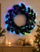 vidaXL Коледна гирлянда 24 LED светодиода Многоцветен ПВЦ