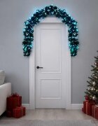 vidaXL Коледна гирлянда 48 LED светодиода Многоцветен ПВЦ