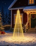 vidaXL Коледни лампички за елха с шипове 500 LED светодиода