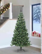 vidaXL Коледно дърво Зелен 240 cm ПВЦ