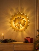 vidaXL Коледно осветление RAAHE 10 LED светодиода Топло бяло