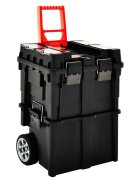 vidaXL Количка за организиране на инструменти с дръжка 45x36x90 см