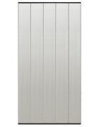 vidaXL Комарник за врата с мрежеста завеса от 5 части черен 120x240 см