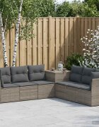 vidaXL Комплект дивани 7 бр. Сив и тъмен сив 234 x 234 x 85 см