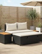 vidaXL Комплект дивани за открито 4 -Seater 4 бр. 55 x 30 x 39 см