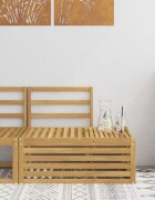 vidaXL Комплект дивани за открито Бяло 91 x 63 x 73 см