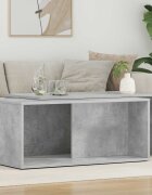 vidaXL Комплект кафе маса 2 бр. Циментено сиво 90 x 48 x 40 см