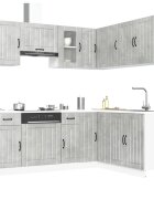 vidaXL Комплект кухненски шкафове от 11 части Kalmar инженерно дърво
