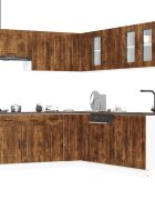 vidaXL Комплект кухненски шкафове от 11 части Kalmar инженерно дърво