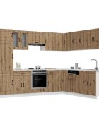 vidaXL Комплект кухненски шкафове от 14 части Kalmar инженерно дърво