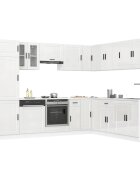 vidaXL Комплект кухненски шкафове от 14 части Porto инженерно дърво