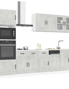 vidaXL Комплект кухненски шкафове от 7 части Kalmar инженерно дърво