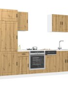 vidaXL Комплект кухненски шкафове от 7 части Kalmar инженерно дърво