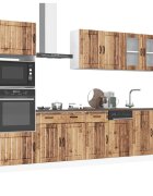 vidaXL Комплект кухненски шкафове от 7 части Kalmar инженерно дърво