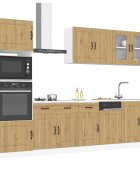 vidaXL Комплект кухненски шкафове от 7 части Kalmar инженерно дърво