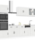 vidaXL Комплект кухненски шкафове от 7 части Kalmar инженерно дърво