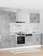 vidaXL Комплект кухненски шкафове от 7 части Kalmar инженерно дърво
