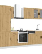 vidaXL Комплект кухненски шкафове от 8 части Kalmar инженерно дърво