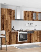 vidaXL Комплект кухненски шкафове от 8 части Kalmar инженерно дърво