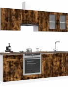 vidaXL Комплект кухненски шкафове от 8 части Kalmar инженерно дърво