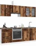 vidaXL Комплект кухненски шкафове от 8 части Kalmar инженерно дърво