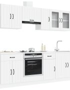vidaXL Комплект кухненски шкафове от 8 части Kalmar инженерно дърво