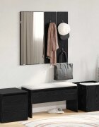 vidaXL Комплект мебели за антре 6 бр. 80 x 31 x 40 см