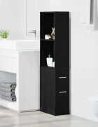 vidaXL Комплект мебели за баня 22 x 41 x 135 см Инженерна дървесина