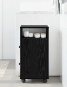 vidaXL Комплект мебели за баня 33 x 23 x 65 см Инженерна дървесина
