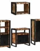 vidaXL Комплект мебели за баня 4 бр. Многоцветен 55 x 35 x 60 см