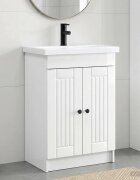 vidaXL Комплект мебели за баня Бял гланц 785 x 375 x 81 см