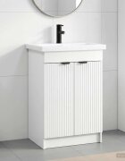 vidaXL Комплект мебели за баня Бяло 785 x 375 x 81 см