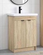 vidaXL Комплект мебели за баня Дъб сонома 785 x 375 x 81 см