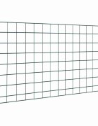 vidaXL Комплект ограда за езеро 5 бр. 100 x 50 cm Стомана Зелен