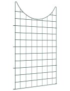 vidaXL Комплект ограда за езеро 8 бр. 50 x 80 cm Стомана Зелен