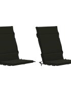 vidaXL Комплект от 2 възглавници за стол с висока облегалка GEMERT