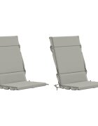 vidaXL Комплект от 2 възглавници за стол с висока облегалка GEMERT