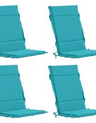 vidaXL Комплект от 4 възглавници за стол с висока облегалка GEMERT
