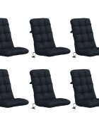 vidaXL Комплект от 6 възглавници за стол с висока облегалка VIANEN