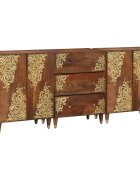 vidaXL Комплект шкафове за баня 3 бр. 180 x 33 x 75 см