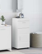 vidaXL Комплект шкафове за баня TULUM Бяло 37 x 315 x 82 см